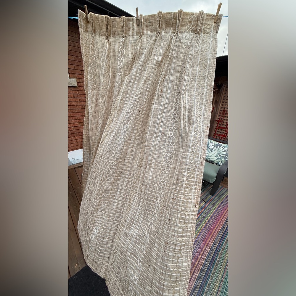 VINTAGE 70’s/80’s TEXTILE CURTAINS